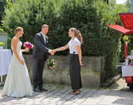 Hochzeit Empfang